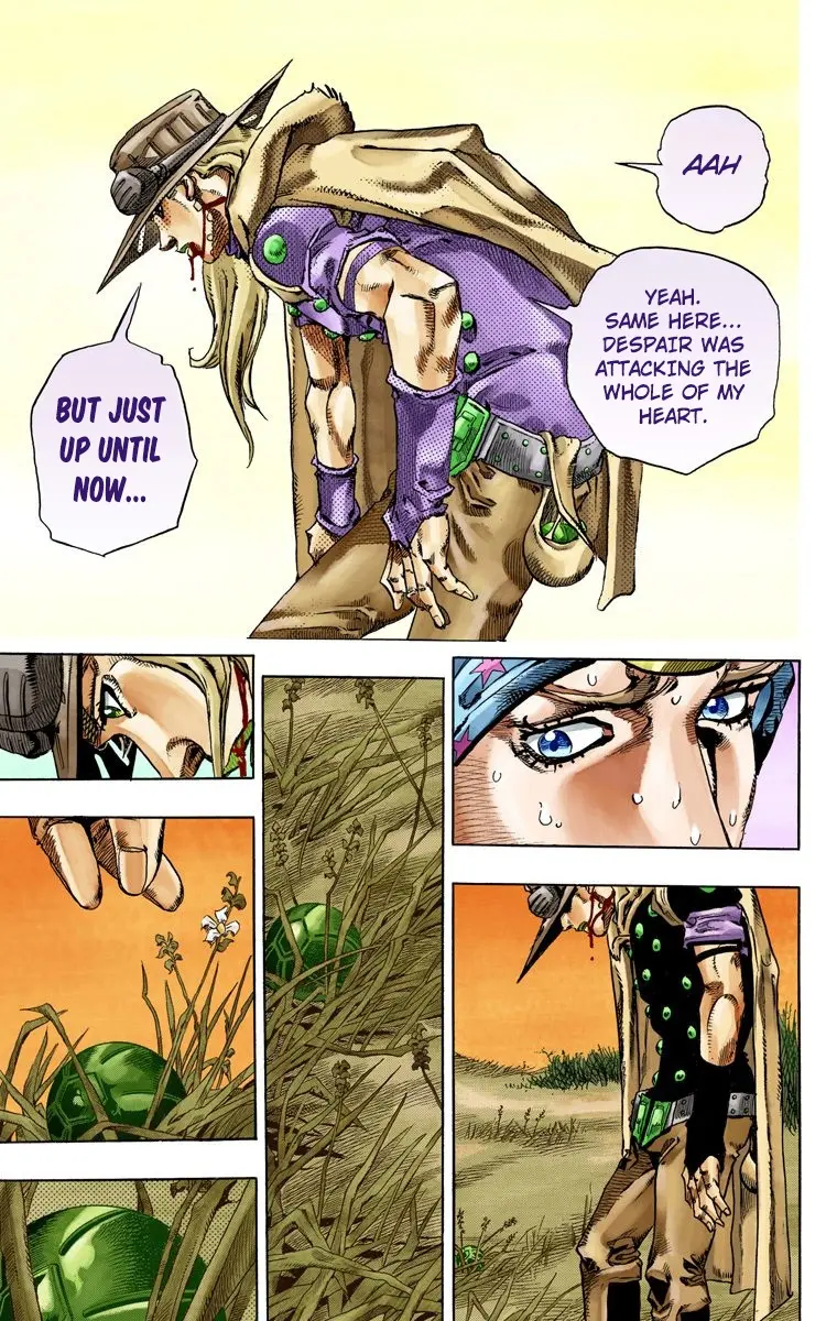 JoJo's Bizarre Adventure Steel Ball Run Colored Manga, chapter 79, page 32
