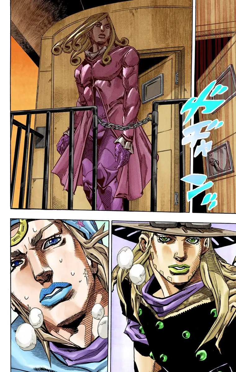 JoJo's Bizarre Adventure Steel Ball Run Colored Manga, chapter 80, page 12