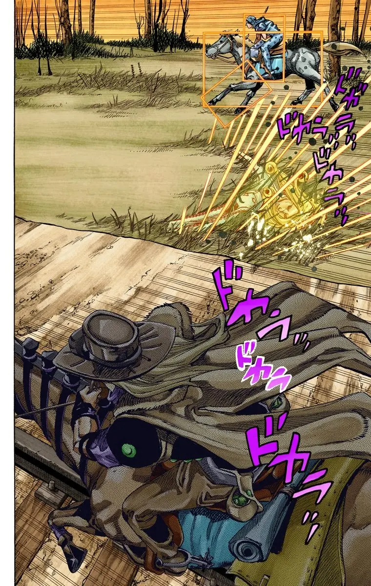 JoJo's Bizarre Adventure Steel Ball Run Colored Manga, chapter 80, page 21