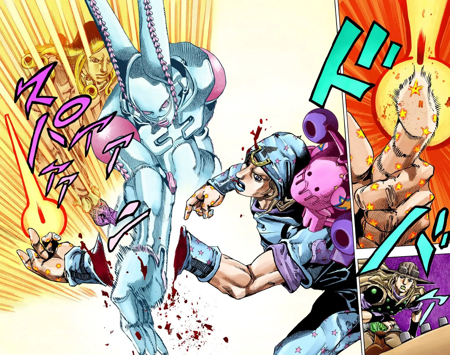JoJo's Bizarre Adventure Steel Ball Run Colored Manga, chapter 80, page 30
