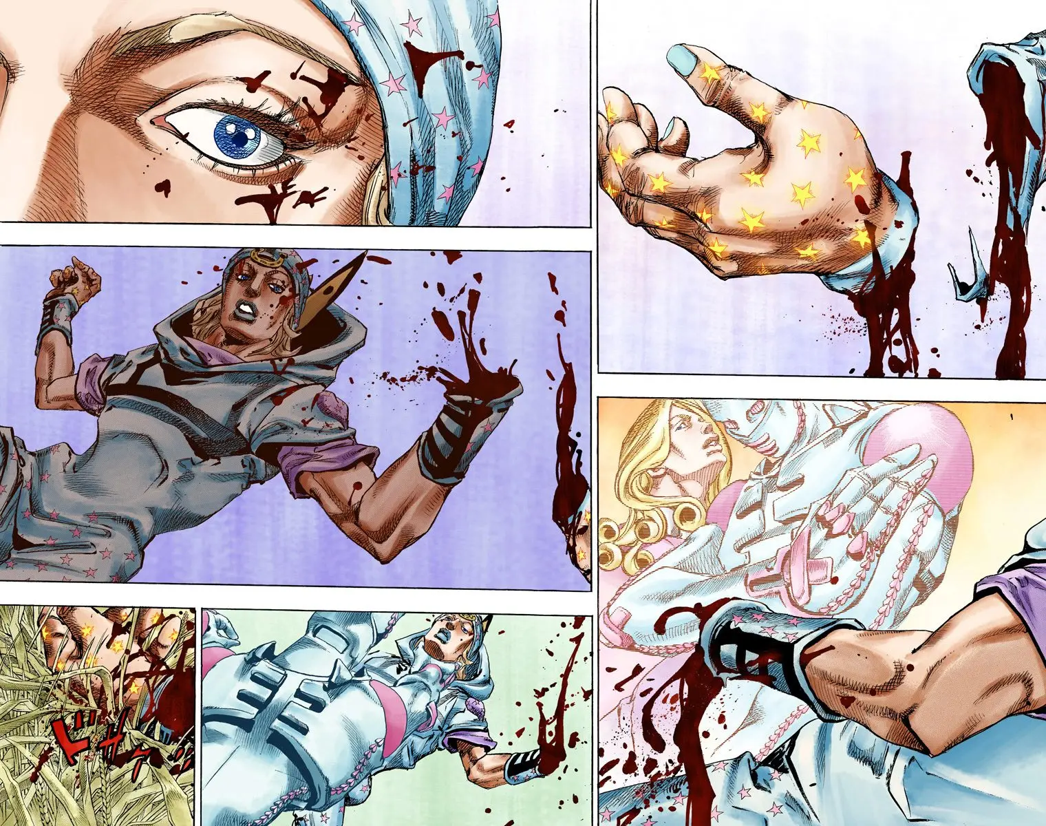 JoJo's Bizarre Adventure Steel Ball Run Colored Manga, chapter 81, page 8