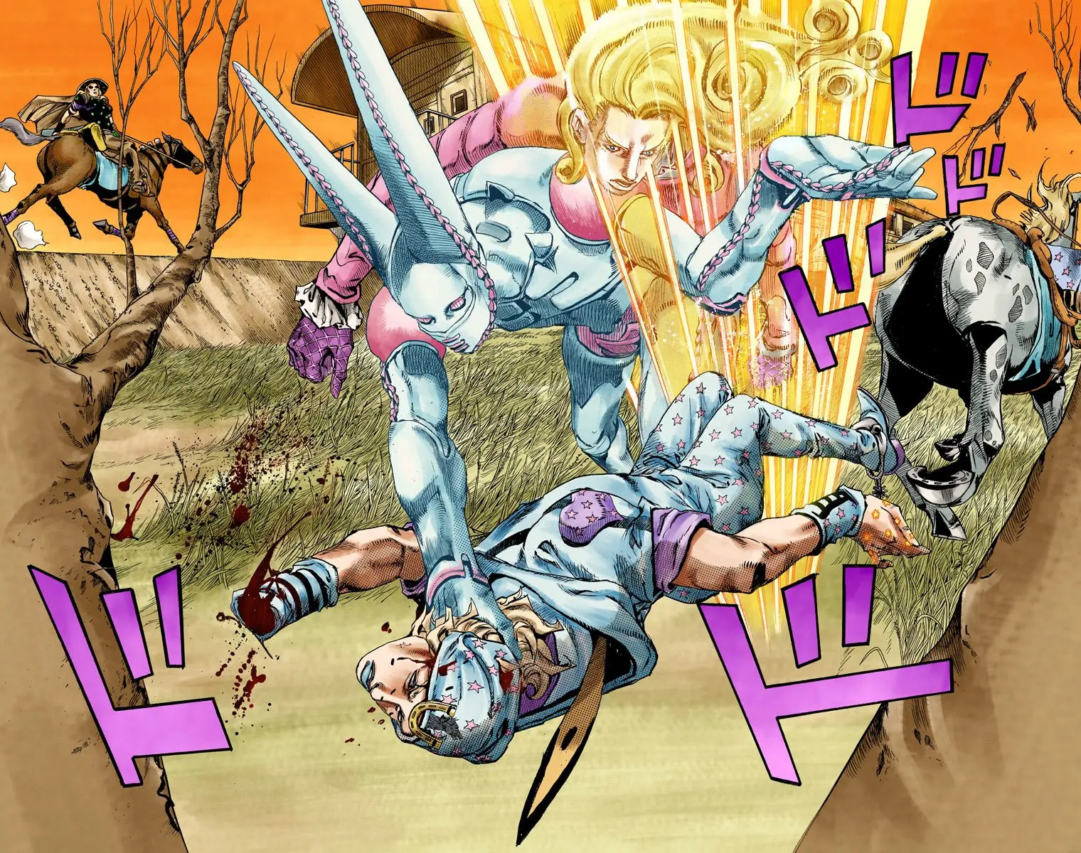 JoJo's Bizarre Adventure Steel Ball Run Colored Manga, chapter 81, page 9