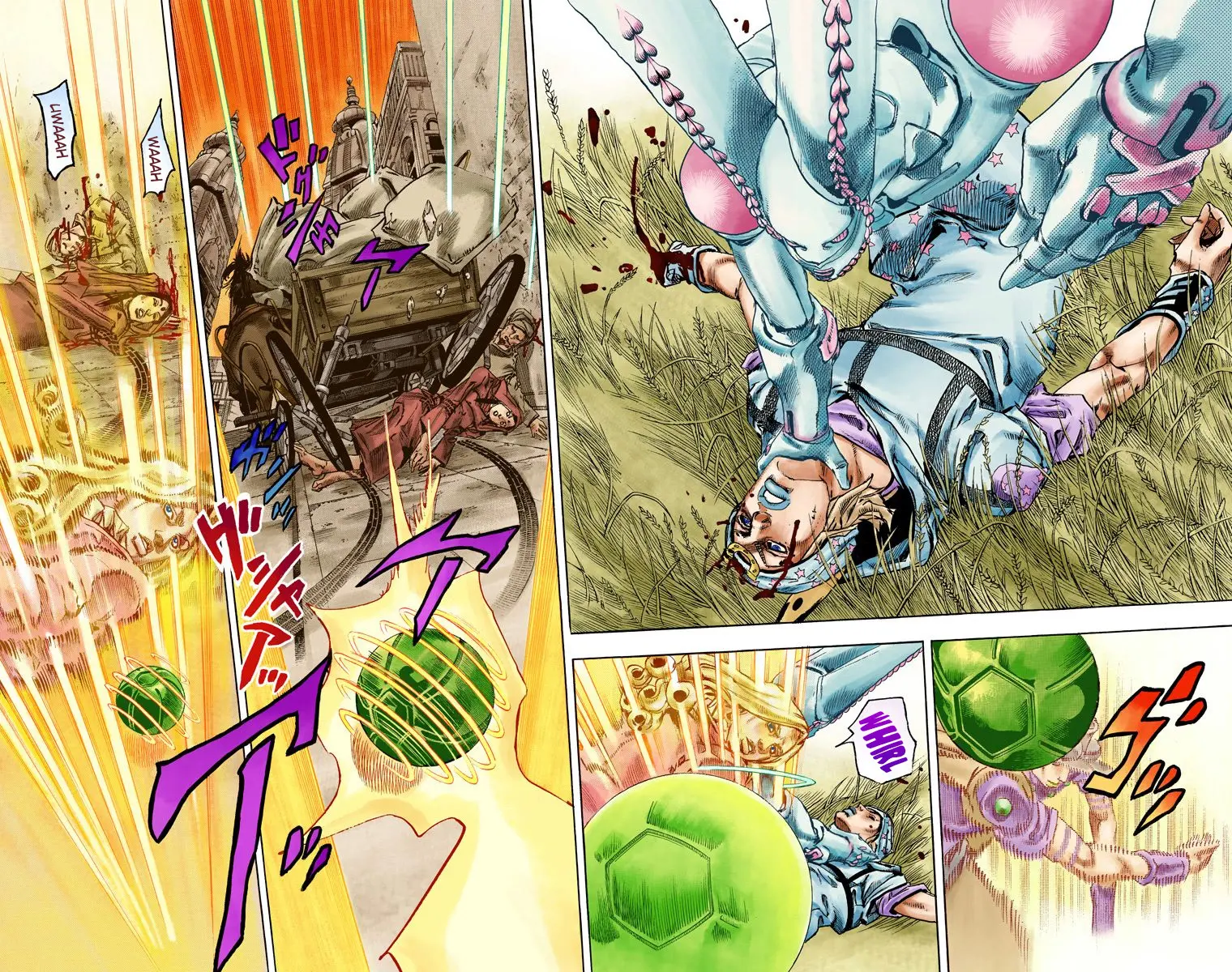 JoJo's Bizarre Adventure Steel Ball Run Colored Manga, chapter 81, page 10