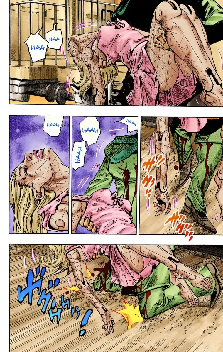 JoJo's Bizarre Adventure Steel Ball Run Colored Manga, chapter 81, page 18