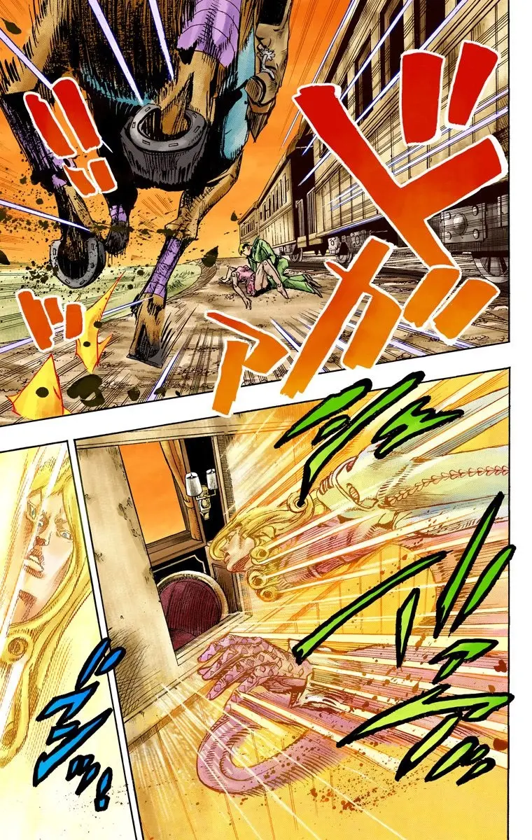 JoJo's Bizarre Adventure Steel Ball Run Colored Manga, chapter 81, page 22