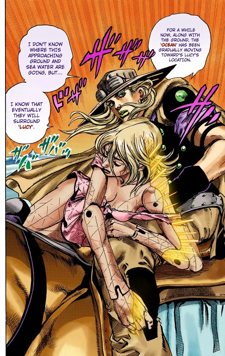 JoJo's Bizarre Adventure Steel Ball Run Colored Manga, chapter 82, page 8