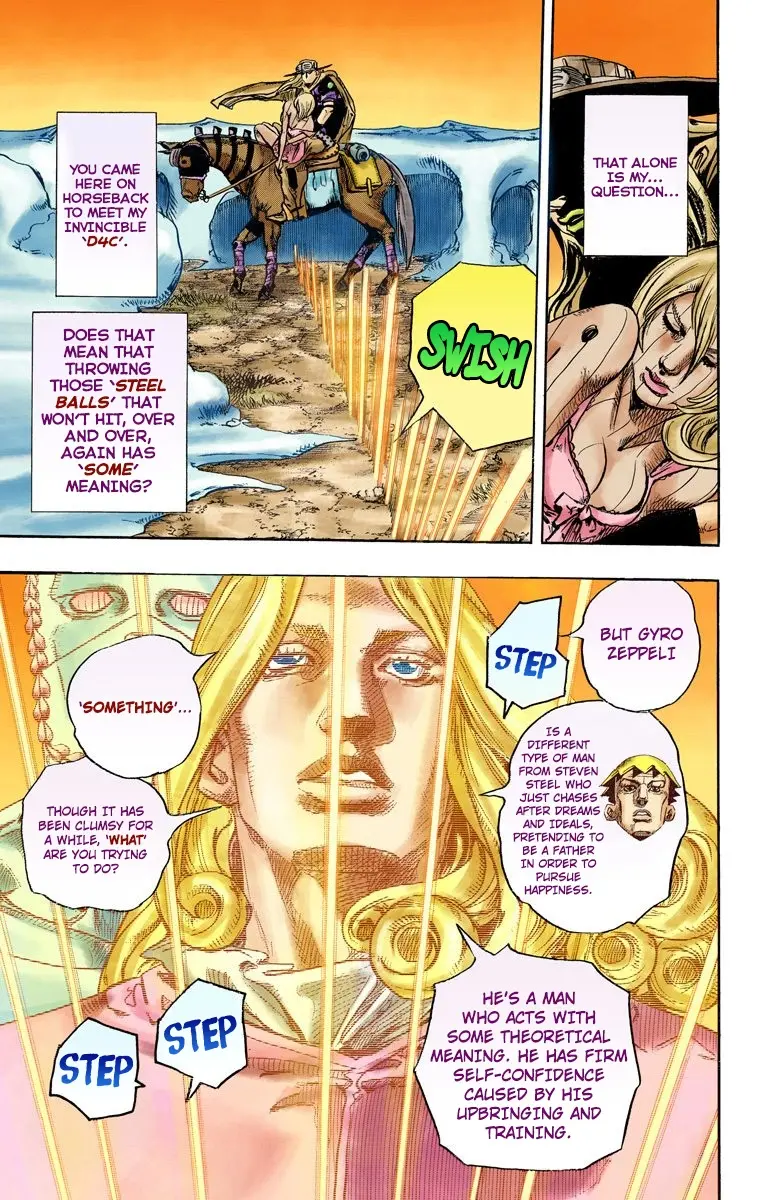 JoJo's Bizarre Adventure Steel Ball Run Colored Manga, chapter 82, page 14
