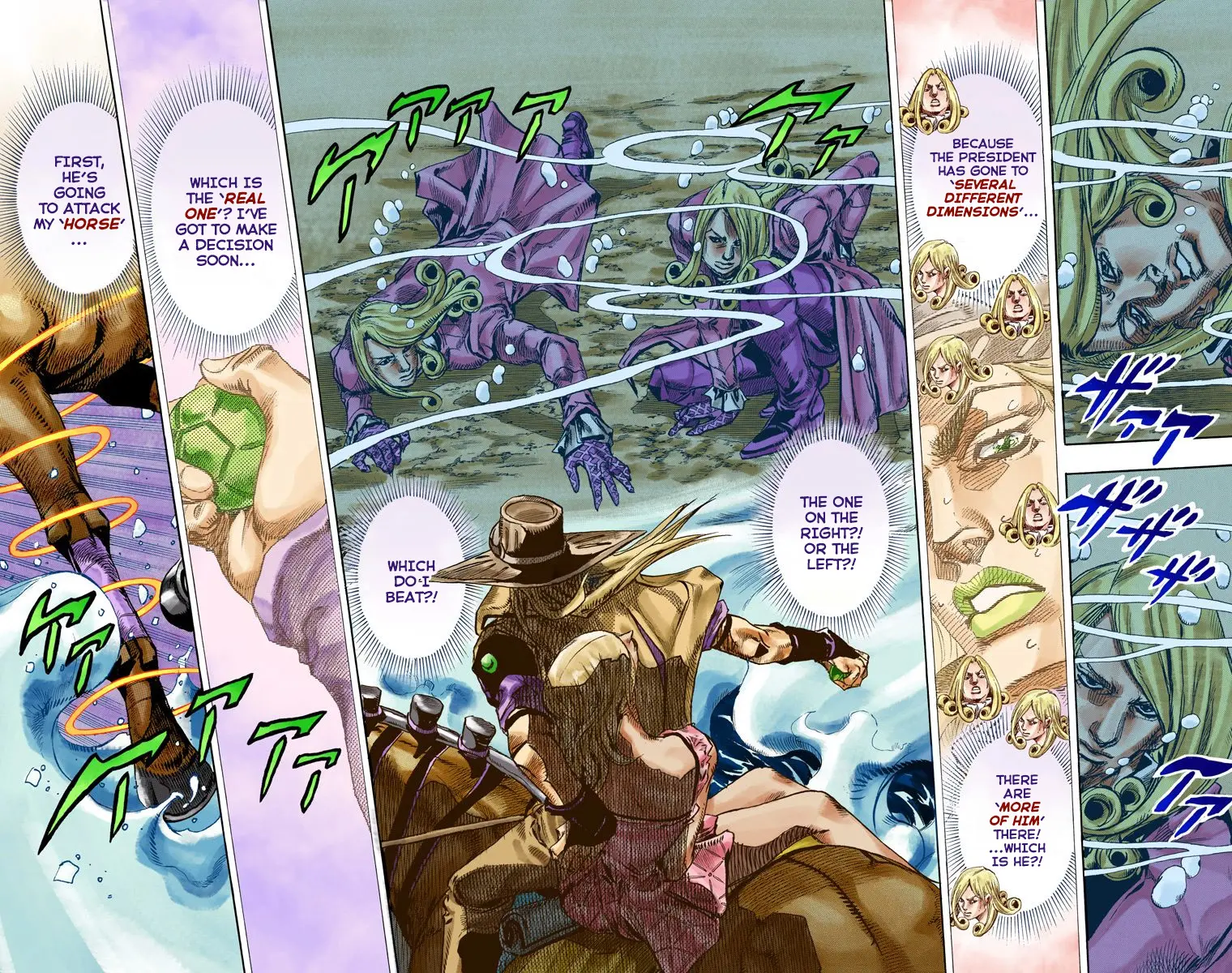 JoJo's Bizarre Adventure Steel Ball Run Colored Manga, chapter 83, page 12