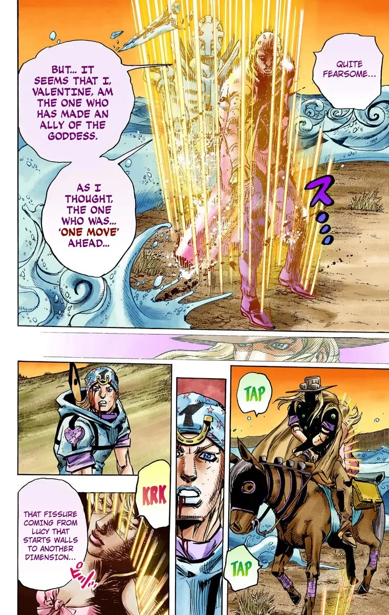 JoJo's Bizarre Adventure Steel Ball Run Colored Manga, chapter 84, page 15