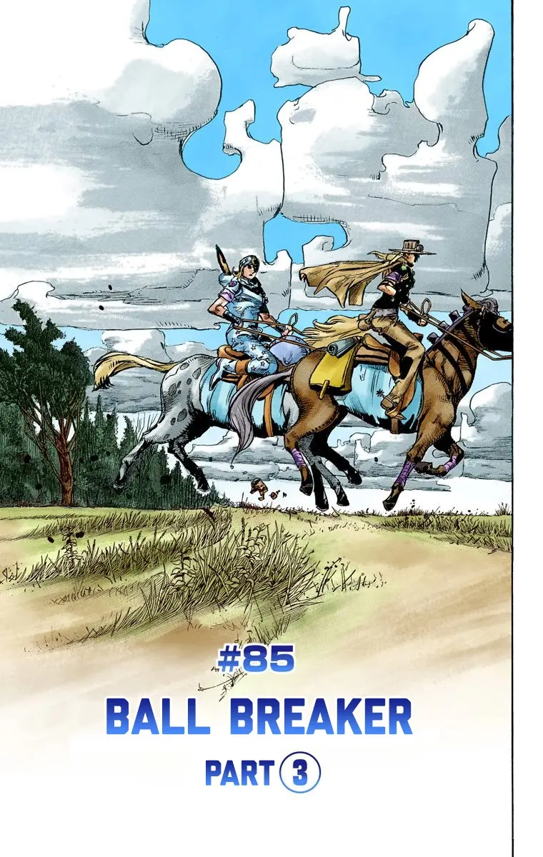 JoJo's Bizarre Adventure Steel Ball Run Colored Manga, chapter 85, page 3