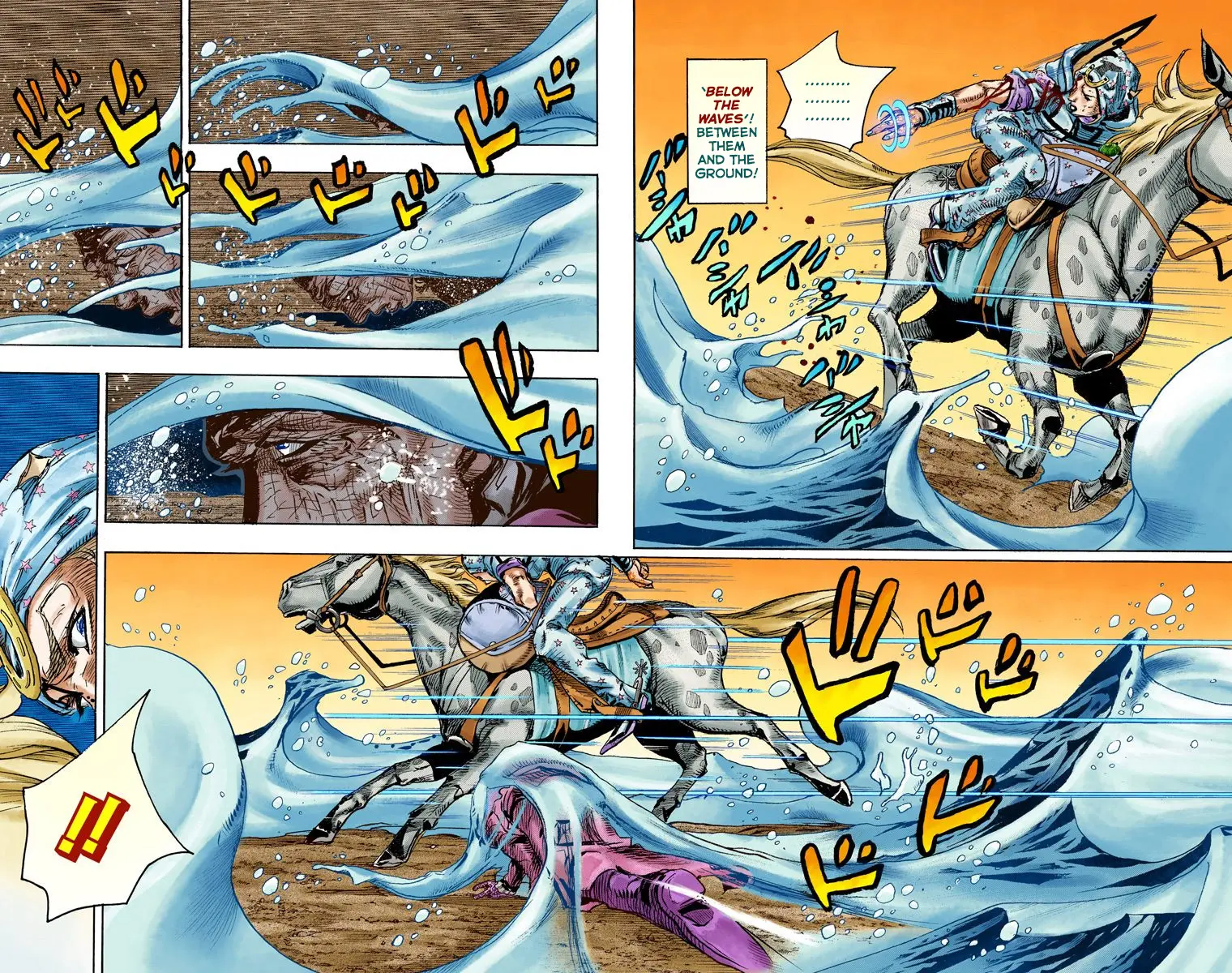 JoJo's Bizarre Adventure Steel Ball Run Colored Manga, chapter 85, page 18