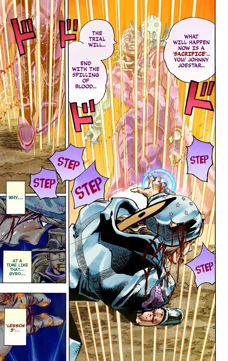 JoJo's Bizarre Adventure Steel Ball Run Colored Manga, chapter 85, page 25