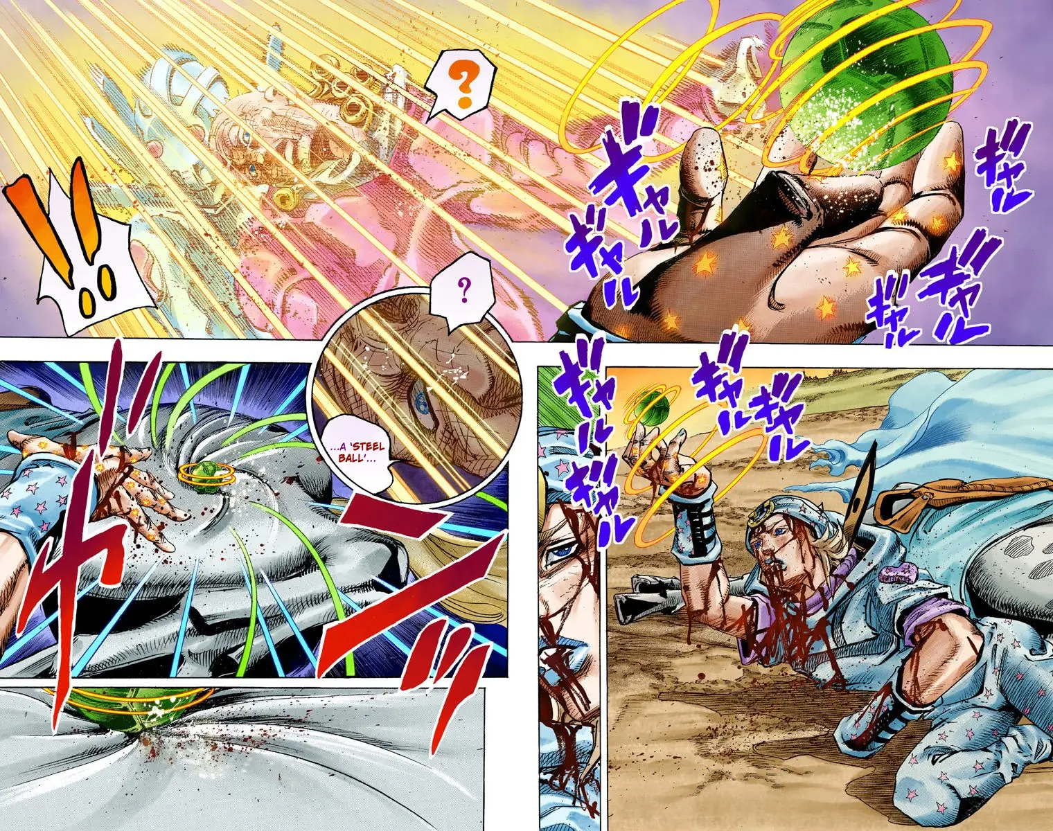 JoJo's Bizarre Adventure Steel Ball Run Colored Manga, chapter 85, page 27