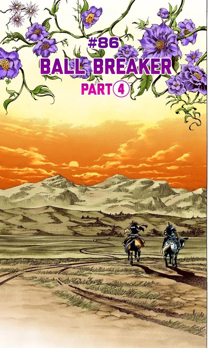 JoJo's Bizarre Adventure Steel Ball Run Colored Manga, chapter 86, page 2