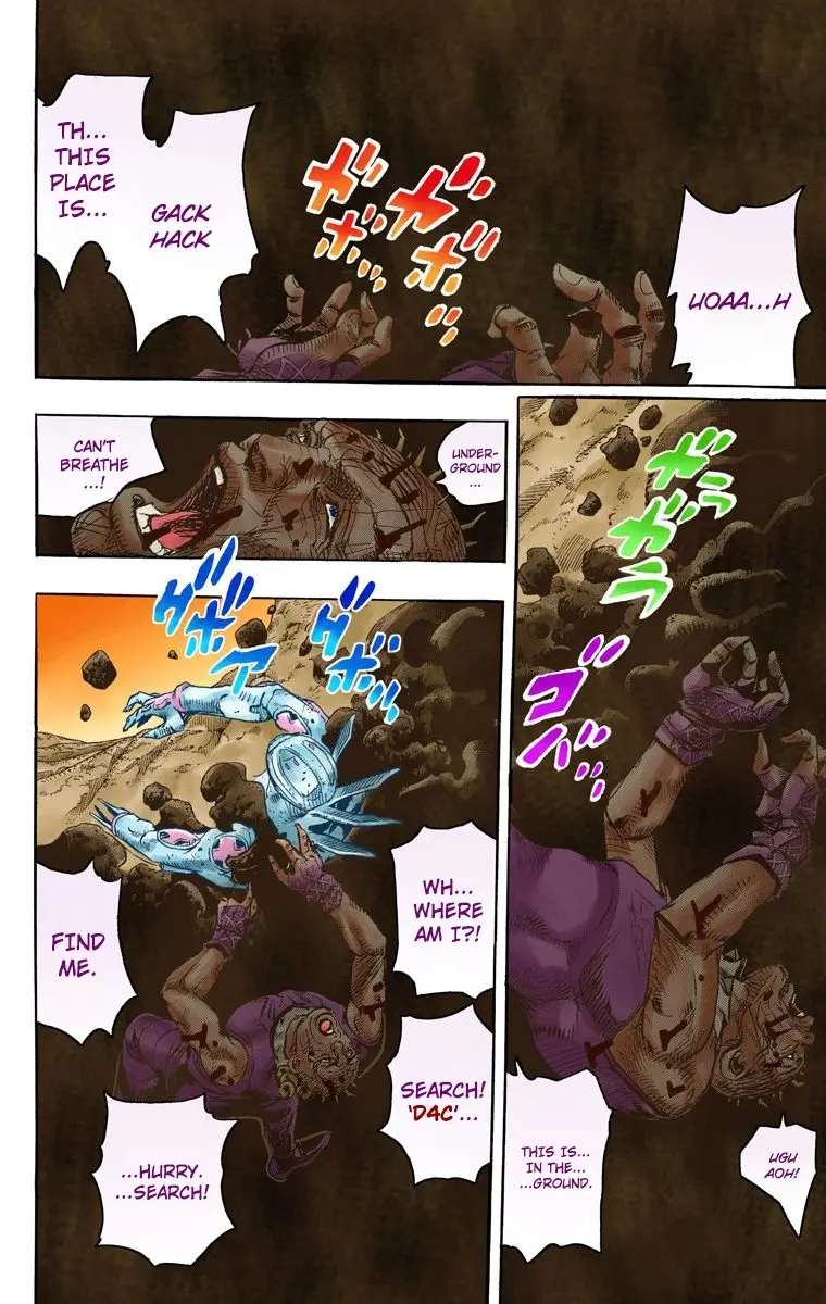 JoJo's Bizarre Adventure Steel Ball Run Colored Manga, chapter 86, page 15