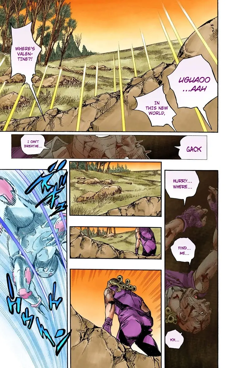 JoJo's Bizarre Adventure Steel Ball Run Colored Manga, chapter 86, page 16