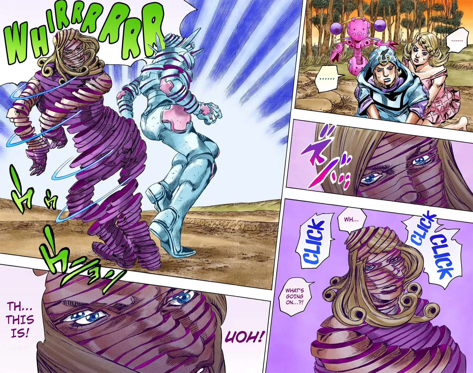 JoJo's Bizarre Adventure Steel Ball Run Colored Manga, chapter 86, page 23