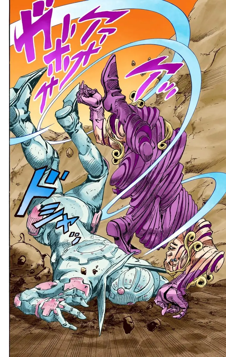 JoJo's Bizarre Adventure Steel Ball Run Colored Manga, chapter 86, page 27