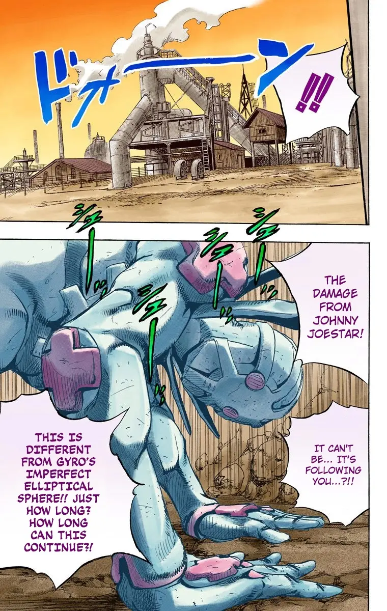 JoJo's Bizarre Adventure Steel Ball Run Colored Manga, chapter 86, page 33