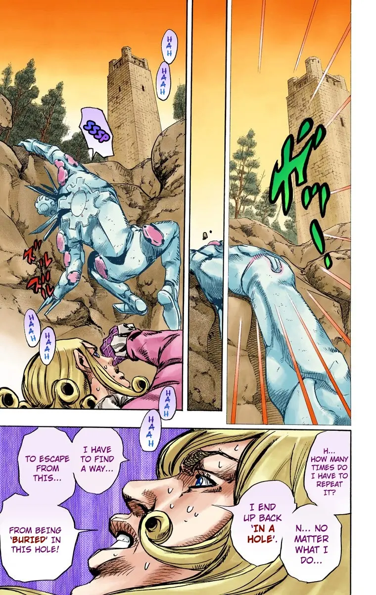 JoJo's Bizarre Adventure Steel Ball Run Colored Manga, chapter 87, page 5