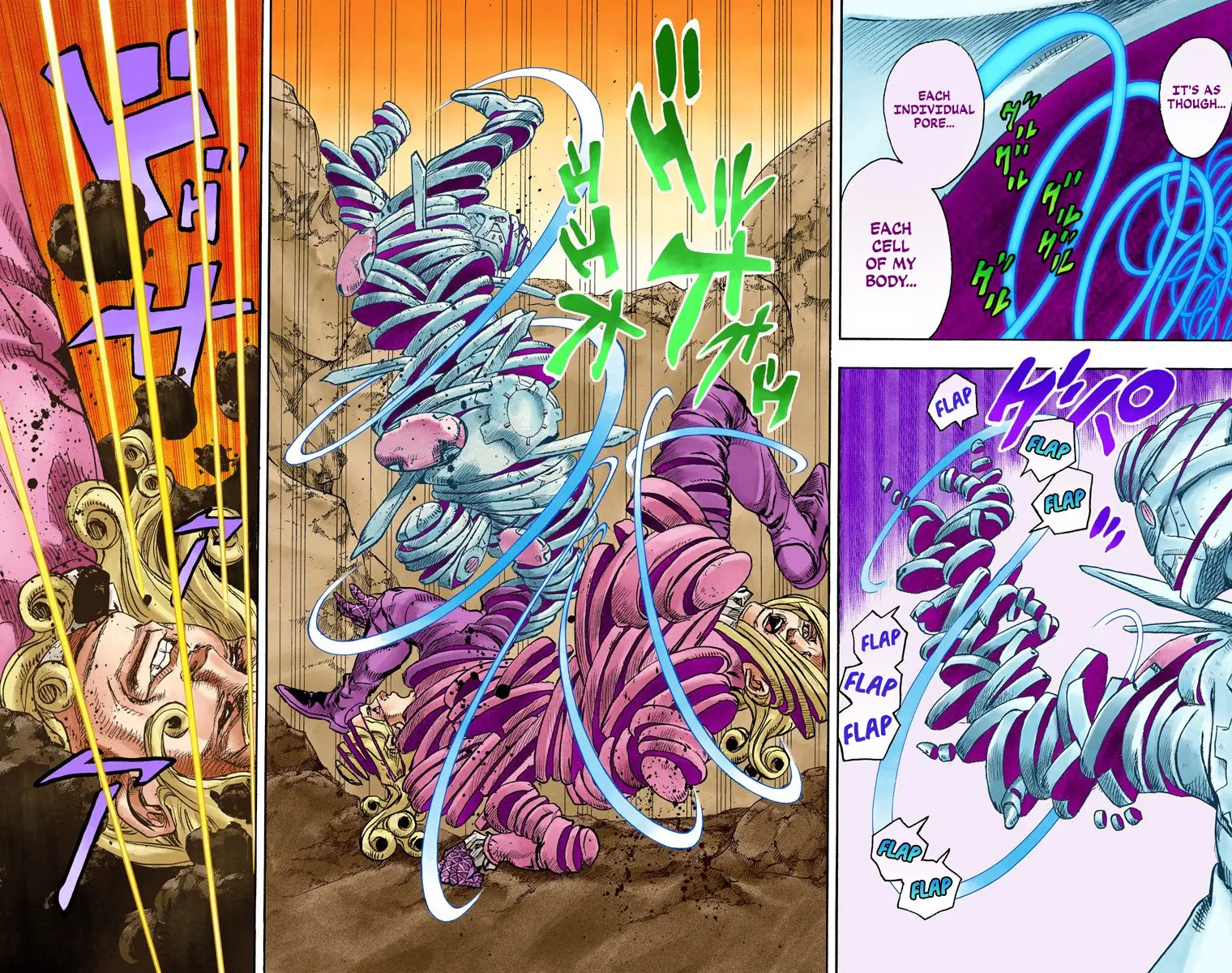 JoJo's Bizarre Adventure Steel Ball Run Colored Manga, chapter 87, page 8
