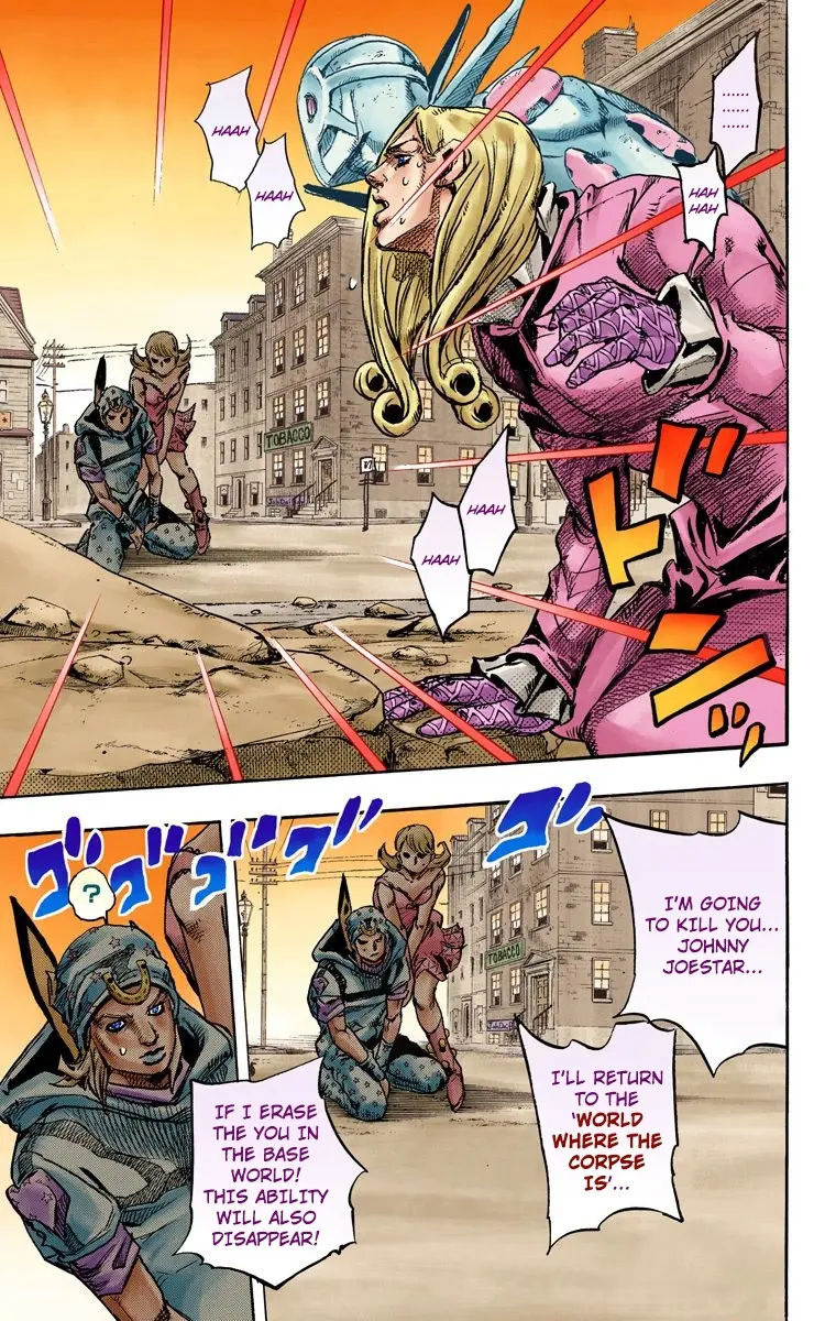 JoJo's Bizarre Adventure Steel Ball Run Colored Manga, chapter 87, page 12
