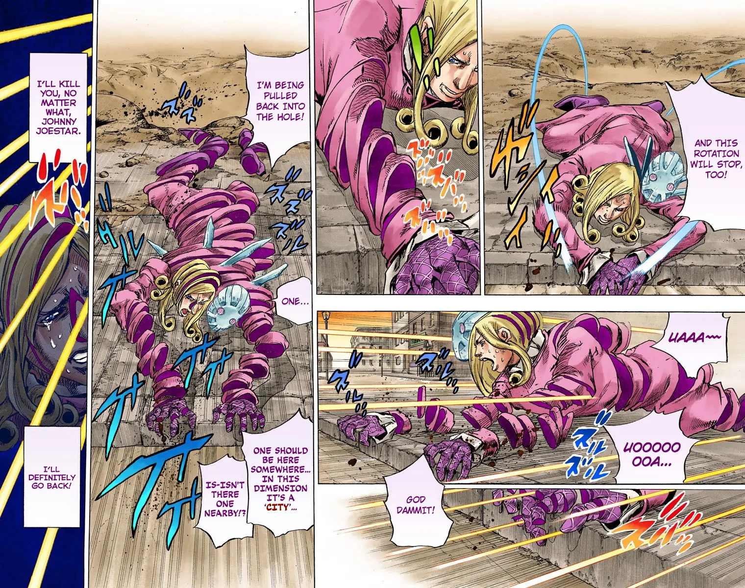 JoJo's Bizarre Adventure Steel Ball Run Colored Manga, chapter 87, page 13
