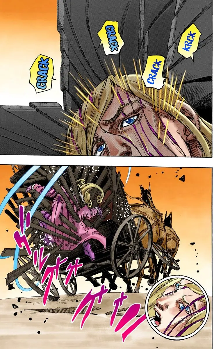 JoJo's Bizarre Adventure Steel Ball Run Colored Manga, chapter 87, page 17