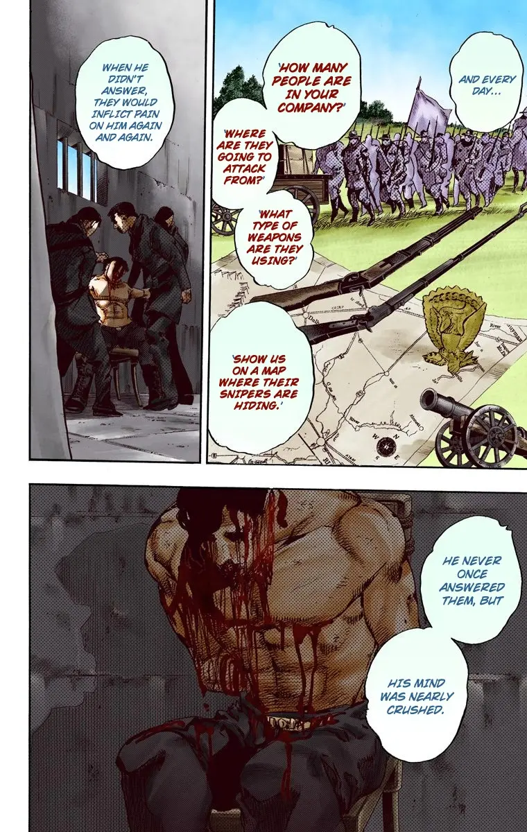 JoJo's Bizarre Adventure Steel Ball Run Colored Manga, chapter 87, page 23