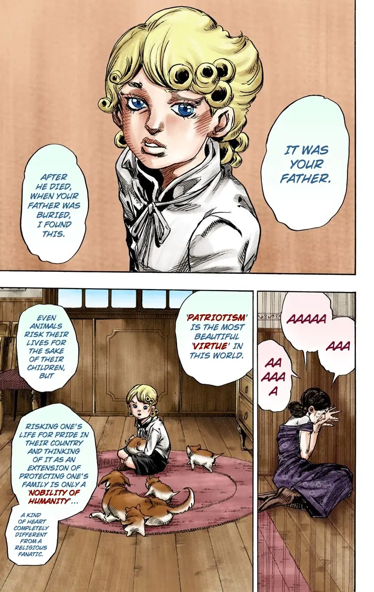 JoJo's Bizarre Adventure Steel Ball Run Colored Manga, chapter 87, page 28