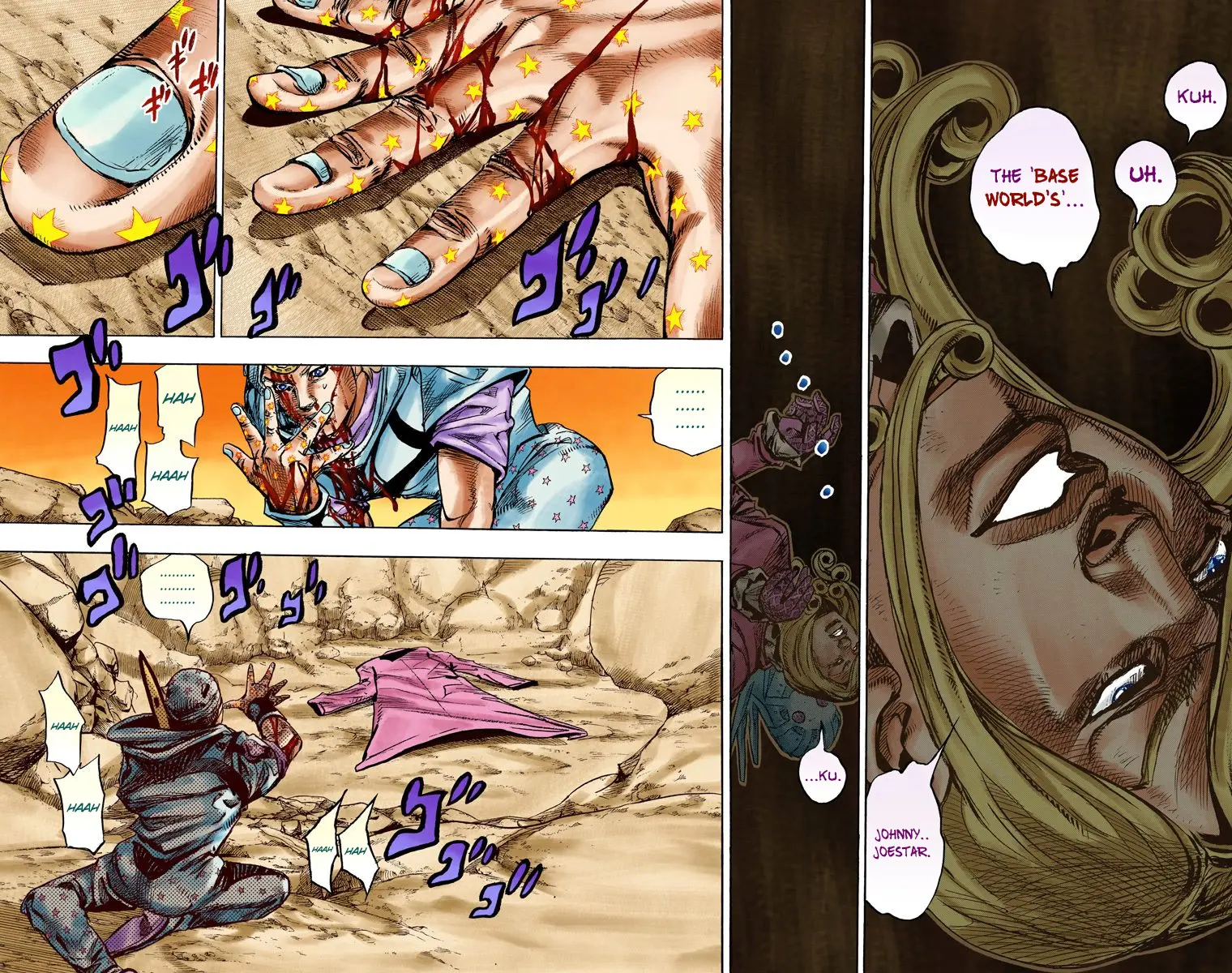 JoJo's Bizarre Adventure Steel Ball Run Colored Manga, chapter 87, page 31
