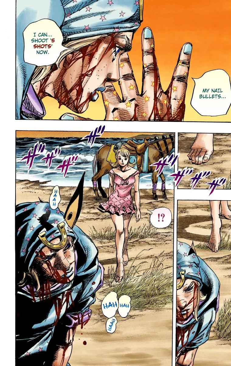 JoJo's Bizarre Adventure Steel Ball Run Colored Manga, chapter 87, page 32