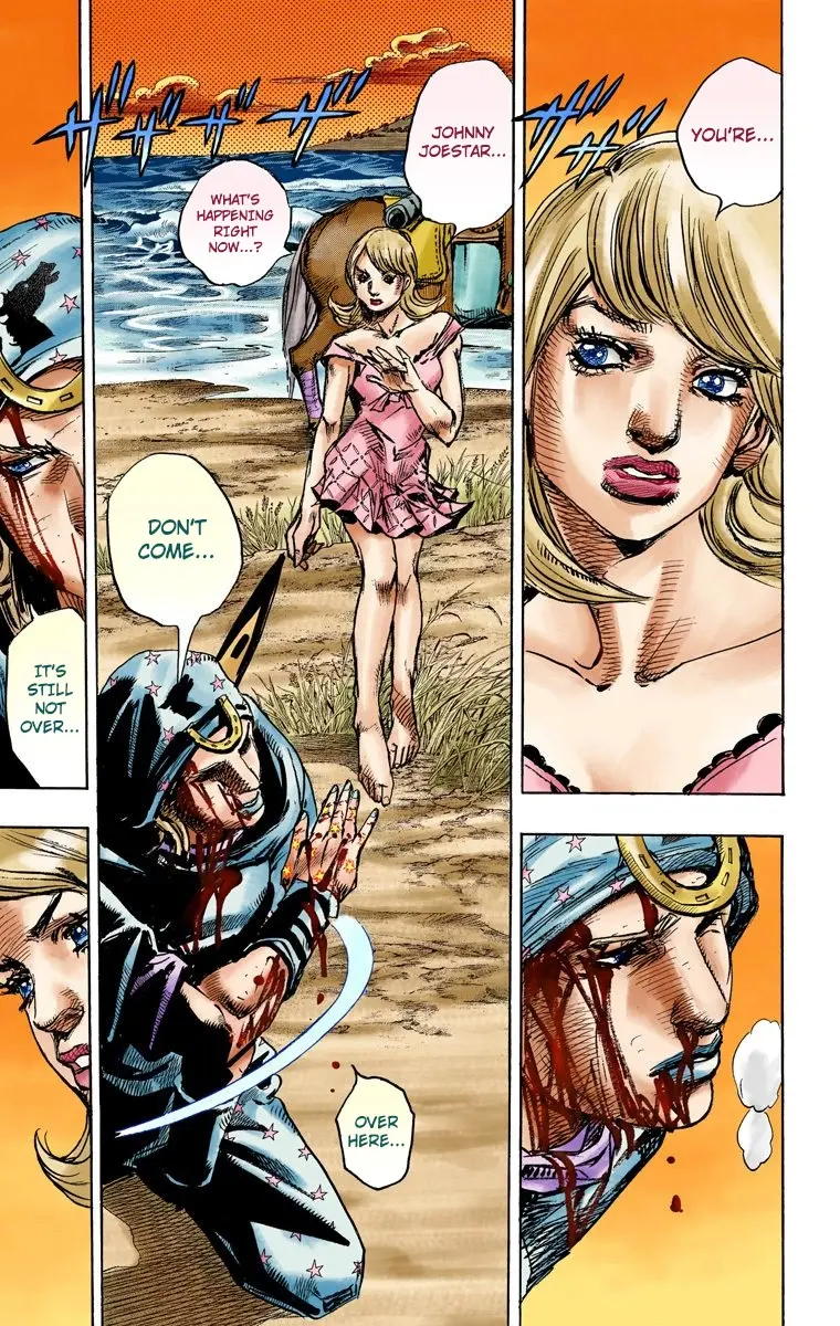 JoJo's Bizarre Adventure Steel Ball Run Colored Manga, chapter 87, page 33