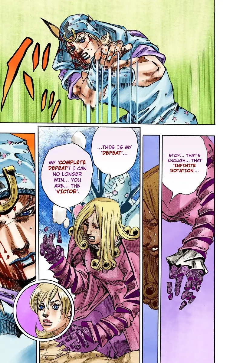 JoJo's Bizarre Adventure Steel Ball Run Colored Manga, chapter 87, page 36