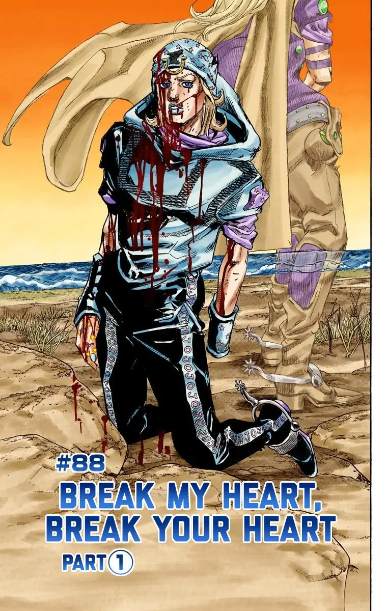 JoJo's Bizarre Adventure Steel Ball Run Colored Manga, chapter 88, page 2