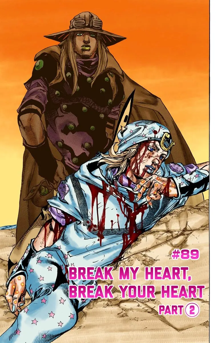JoJo's Bizarre Adventure Steel Ball Run Colored Manga, chapter 89, page 3