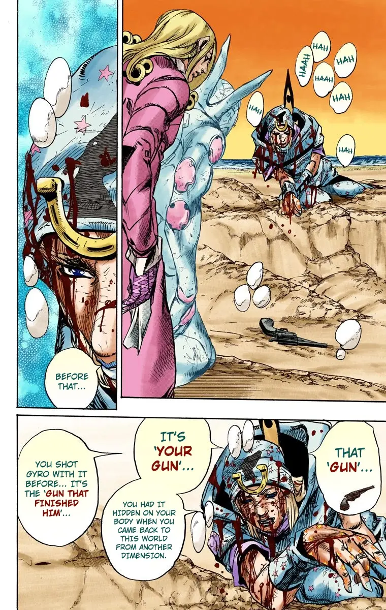JoJo's Bizarre Adventure Steel Ball Run Colored Manga, chapter 89, page 9