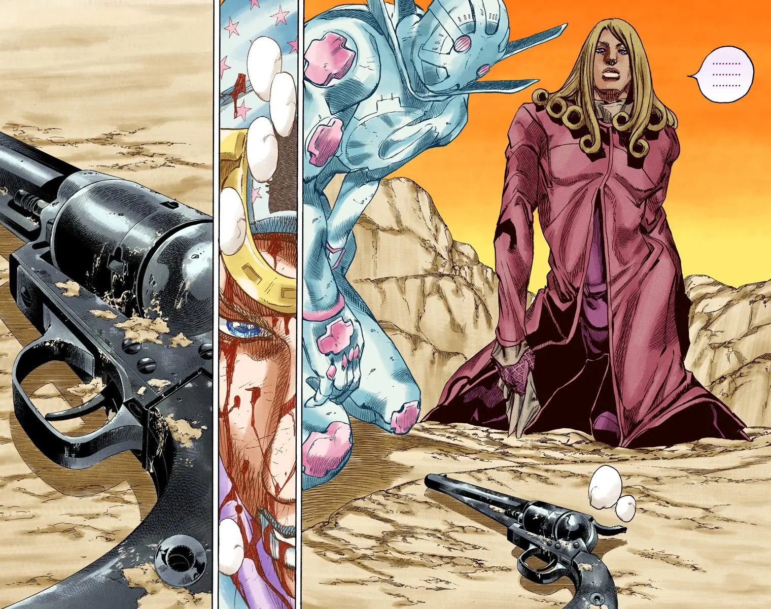JoJo's Bizarre Adventure Steel Ball Run Colored Manga, chapter 89, page 11
