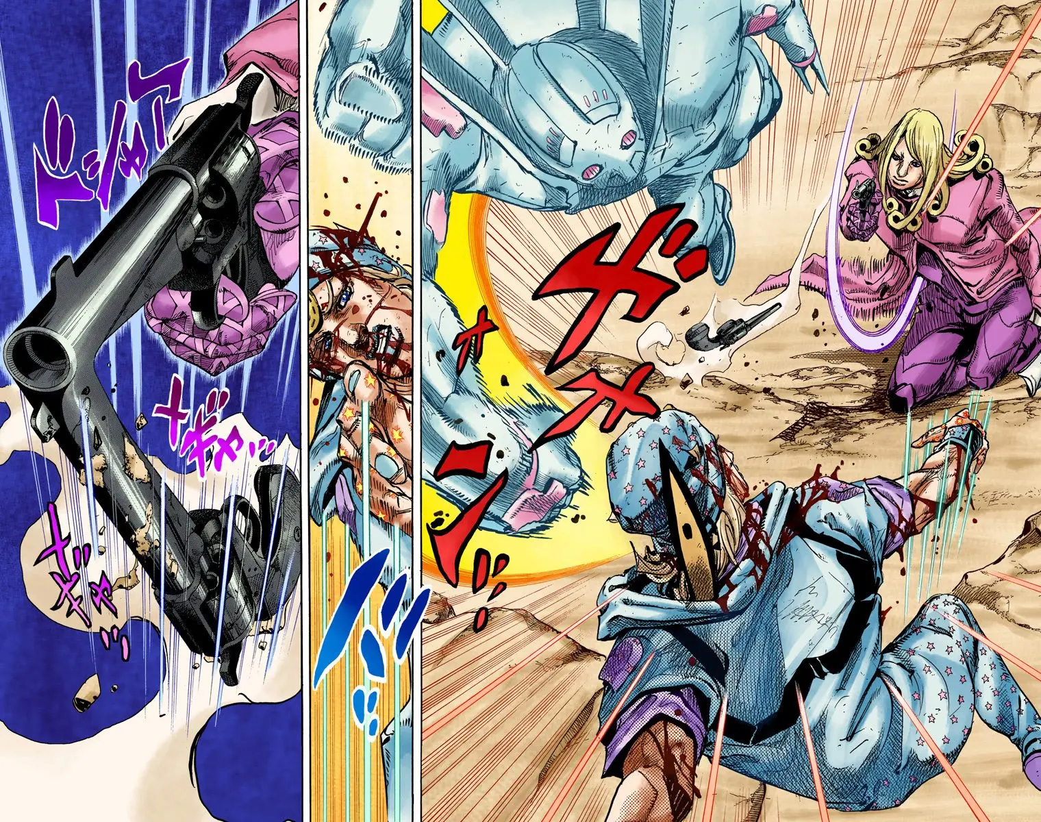 JoJo's Bizarre Adventure Steel Ball Run Colored Manga, chapter 89, page 18