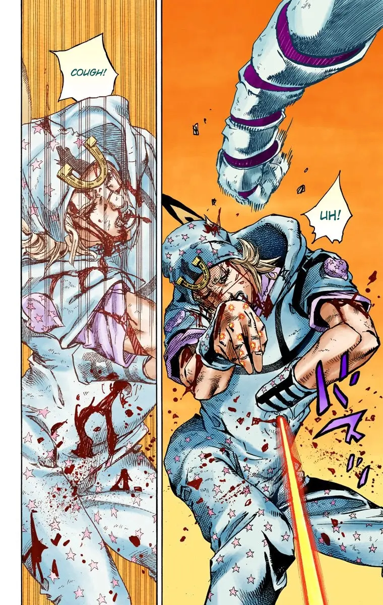 JoJo's Bizarre Adventure Steel Ball Run Colored Manga, chapter 89, page 20