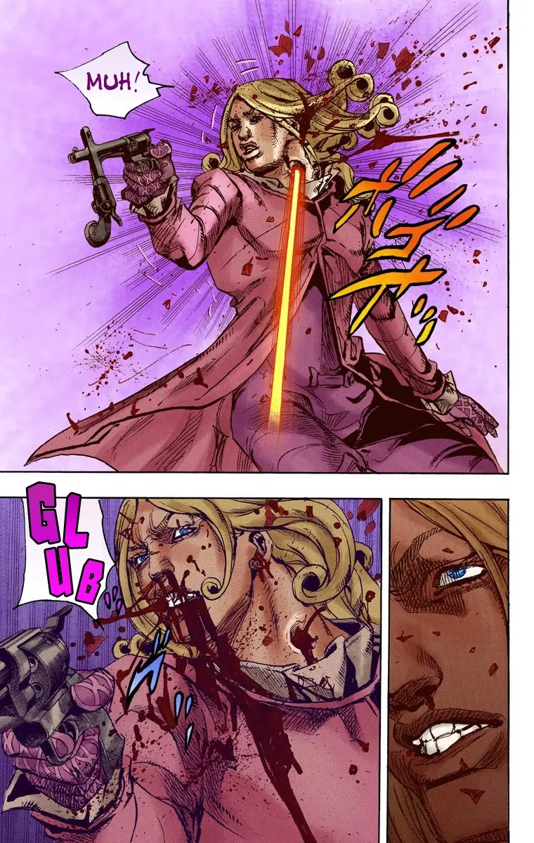 JoJo's Bizarre Adventure Steel Ball Run Colored Manga, chapter 89, page 21