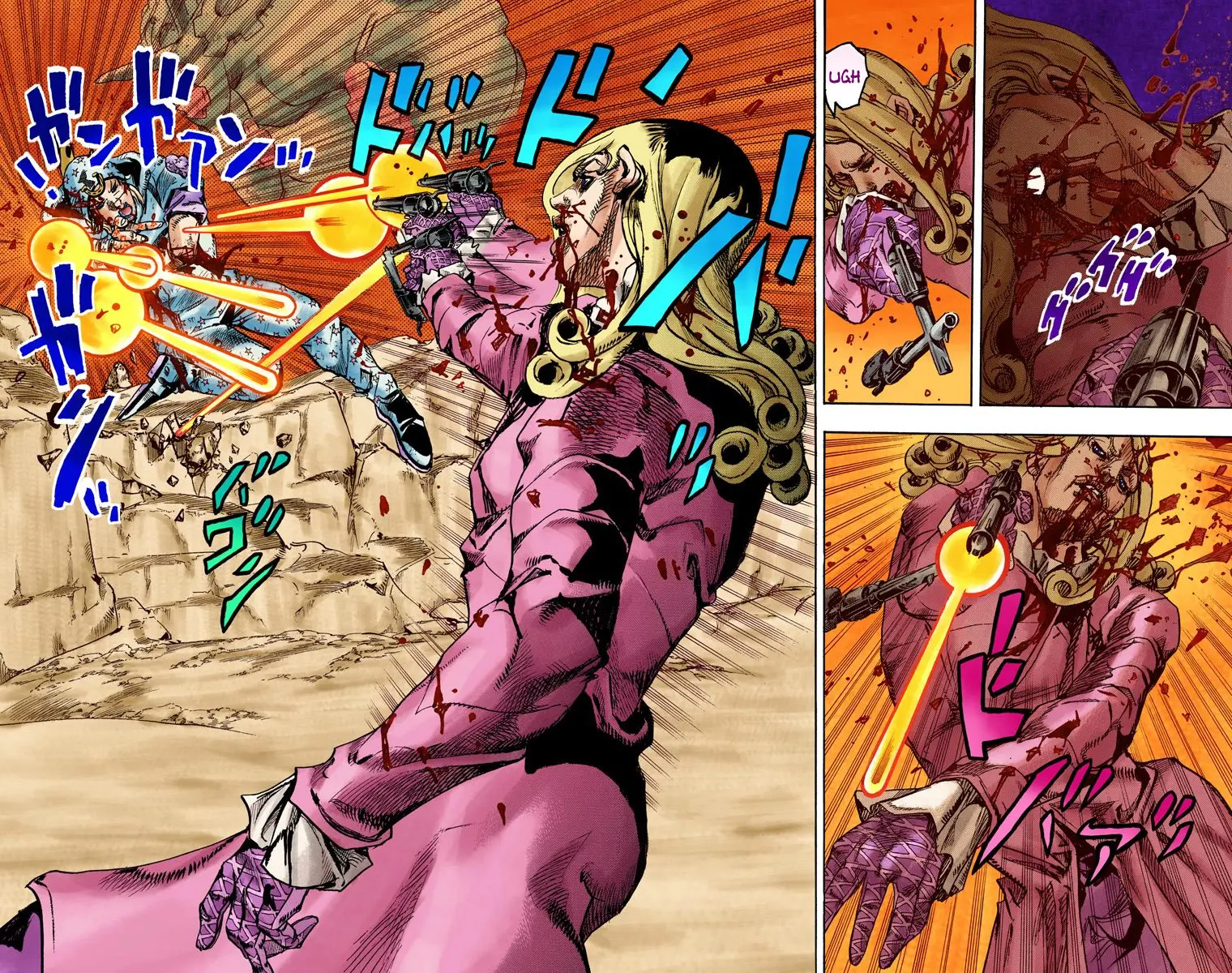 JoJo's Bizarre Adventure Steel Ball Run Colored Manga, chapter 89, page 23