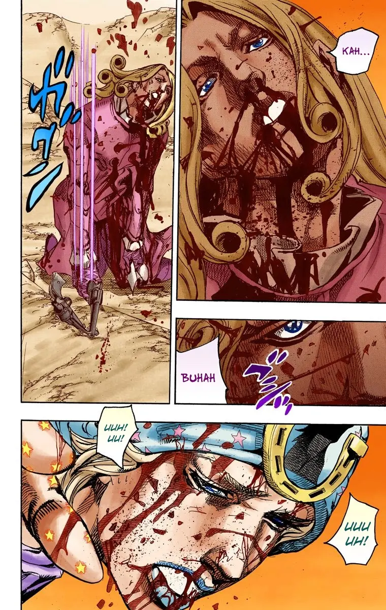 JoJo's Bizarre Adventure Steel Ball Run Colored Manga, chapter 89, page 25