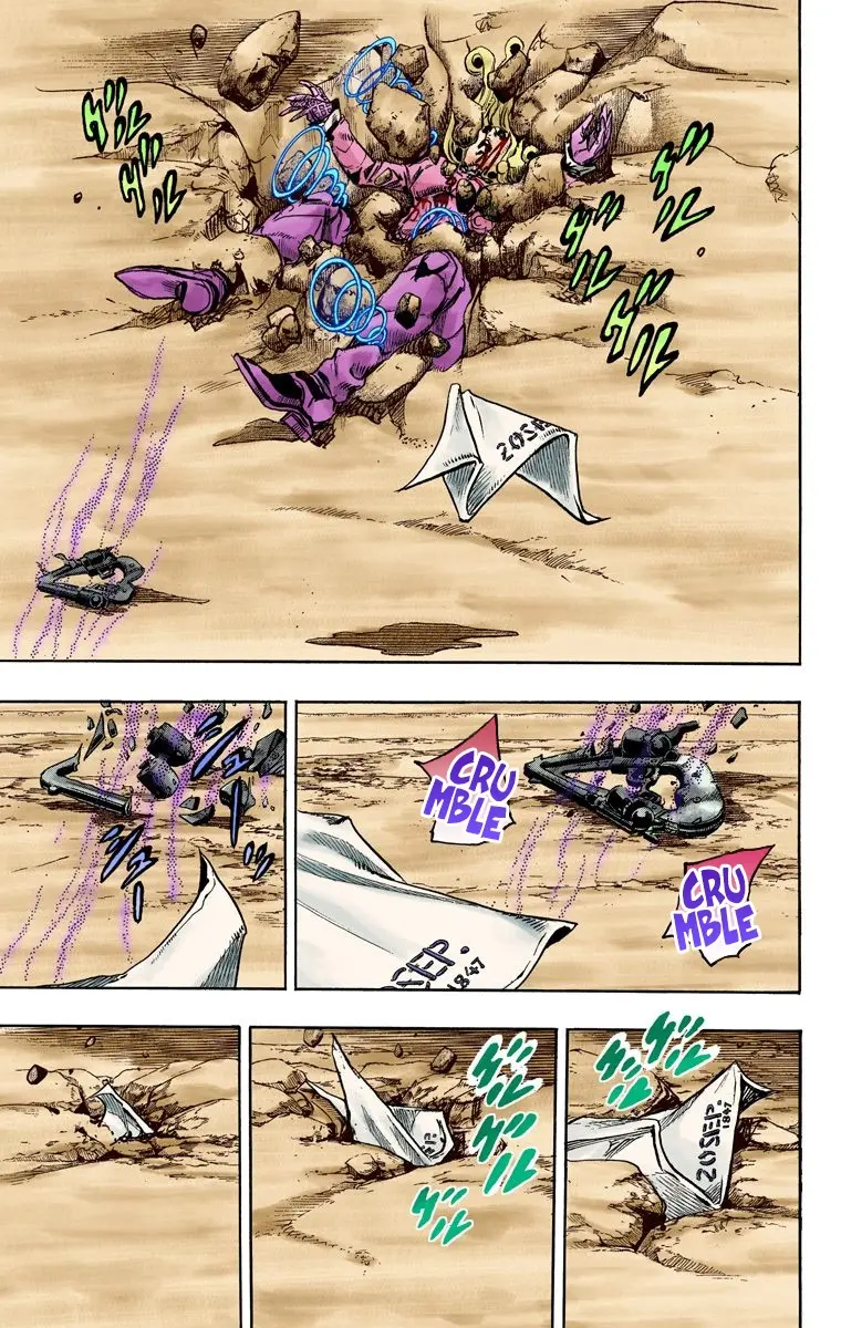 JoJo's Bizarre Adventure Steel Ball Run Colored Manga, chapter 89, page 31