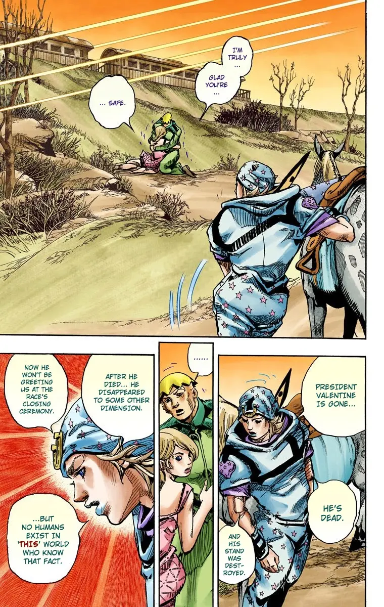 JoJo's Bizarre Adventure Steel Ball Run Colored Manga, chapter 90, page 6