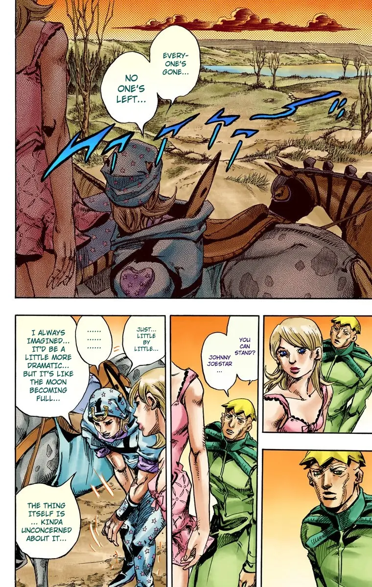 JoJo's Bizarre Adventure Steel Ball Run Colored Manga, chapter 90, page 7