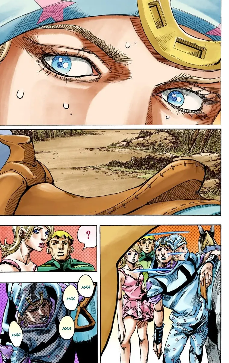 JoJo's Bizarre Adventure Steel Ball Run Colored Manga, chapter 90, page 12