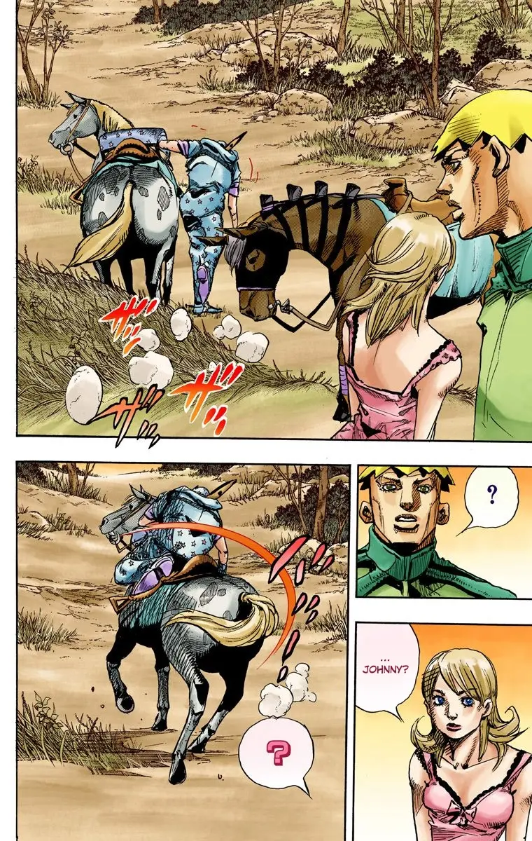 JoJo's Bizarre Adventure Steel Ball Run Colored Manga, chapter 90, page 13