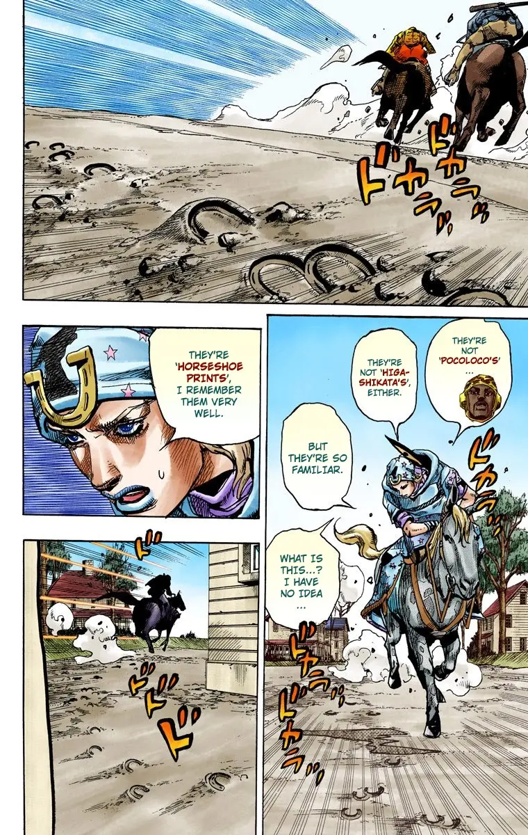 JoJo's Bizarre Adventure Steel Ball Run Colored Manga, chapter 90, page 26