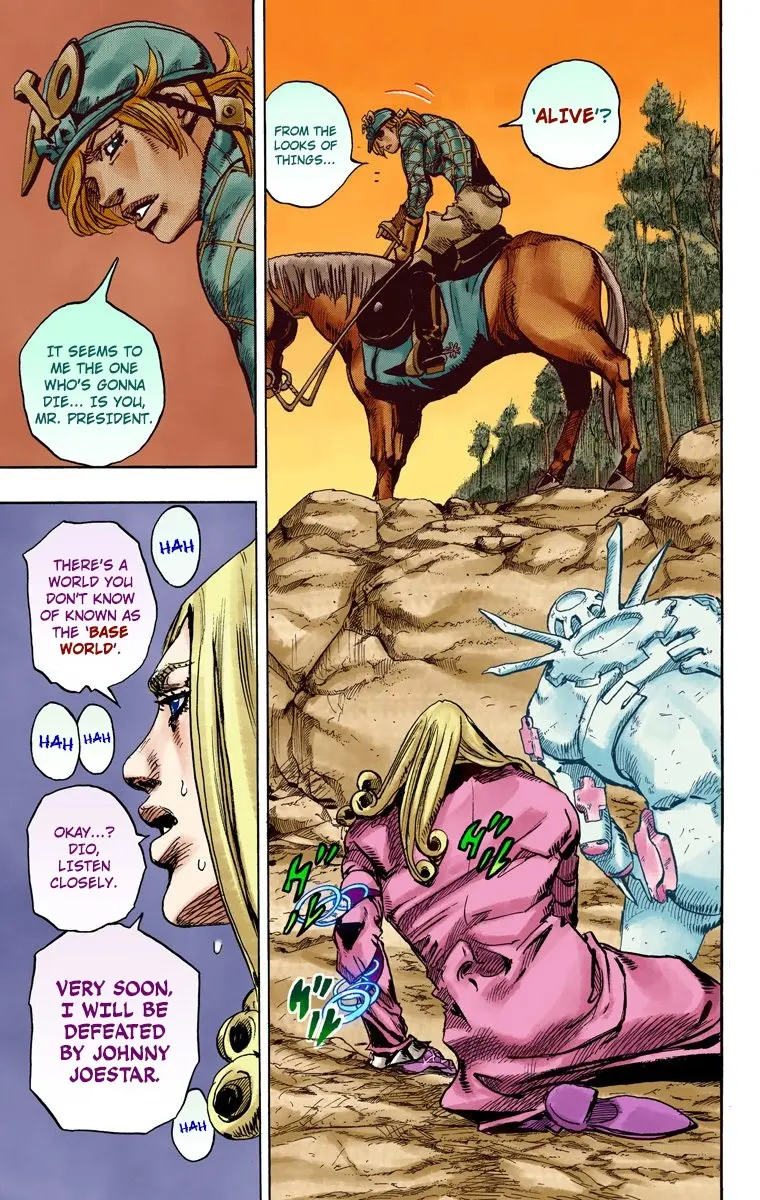 JoJo's Bizarre Adventure Steel Ball Run Colored Manga, chapter 91, page 6